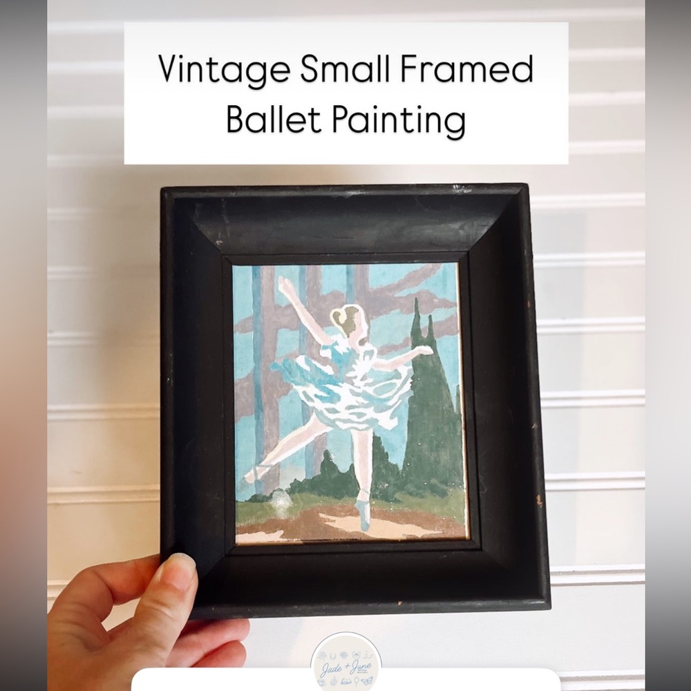 Ballet Dancer Framed Art